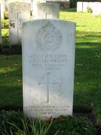 La Kreule Military Cemetery Hazebrouck - Cartwright, Samuel Albert