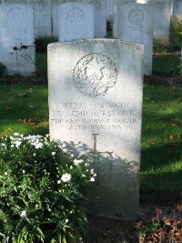 La Kreule Military Cemetery Hazebrouck - Childerstone, Thomas