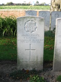 La Kreule Military Cemetery Hazebrouck - Ford, P S P