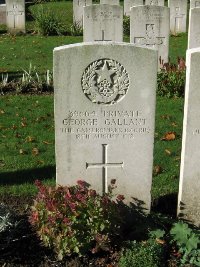 La Kreule Military Cemetery Hazebrouck - Gallant, George