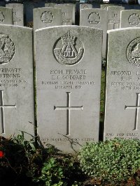 La Kreule Military Cemetery Hazebrouck - Goddard, Ernest Cyril