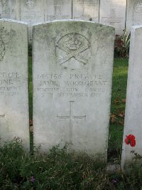 La Kreule Military Cemetery Hazebrouck - Grant, James Wood