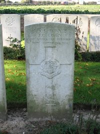 La Kreule Military Cemetery Hazebrouck - Green, Joseph Caledine