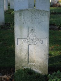 La Kreule Military Cemetery Hazebrouck - Hardy, Harold Hindley