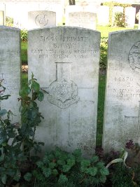 La Kreule Military Cemetery Hazebrouck - Kay, Benjamin