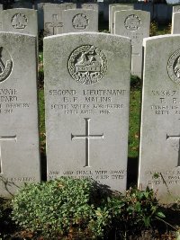La Kreule Military Cemetery Hazebrouck - Malins, Edward Francis