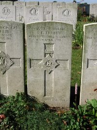La Kreule Military Cemetery Hazebrouck - Preedy, George Percy