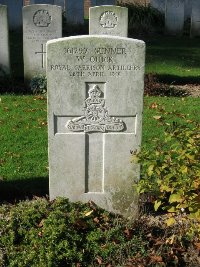 La Kreule Military Cemetery Hazebrouck - Quick, William
