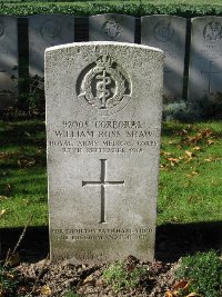 La Kreule Military Cemetery Hazebrouck - Shaw, William Ross