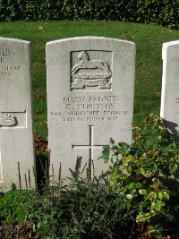 La Kreule Military Cemetery Hazebrouck - Stretton, Christopher