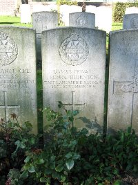 La Kreule Military Cemetery Hazebrouck - Thornton, Henry