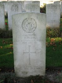 La Kreule Military Cemetery Hazebrouck - Tighe, Joseph