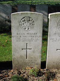 La Kreule Military Cemetery Hazebrouck - Wheatley, Arthur James