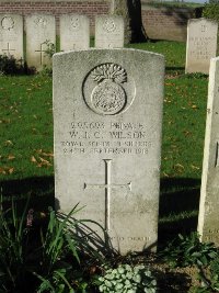 La Kreule Military Cemetery Hazebrouck - Wilson, W J C