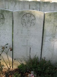 La Kreule Military Cemetery Hazebrouck - Withington, G