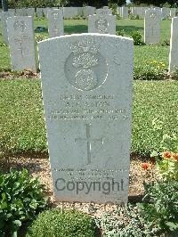 Sangro River War Cemetery - Aston, Arthur Thomas