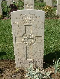 Sangro River War Cemetery - Bannerman, James Thomas