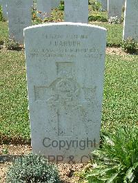 Sangro River War Cemetery - Barber, John