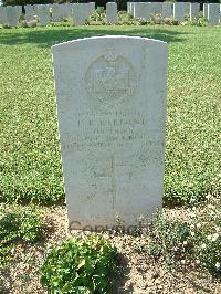 Sangro River War Cemetery - Barfoot, Henry Richard