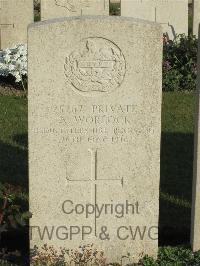 Noeux-Les-Mines Communal Cemetery - Worlock, A