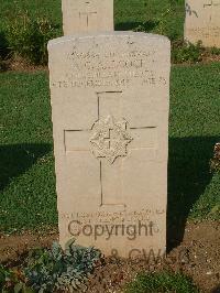 Cassino War Cemetery - Allcock, Alex Godfrey