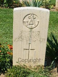 Cassino War Cemetery - Allcock, Herbert William