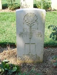 Cassino War Cemetery - Ashby, Percy James