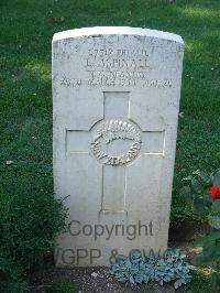 Cassino War Cemetery - Aspinall, Louis