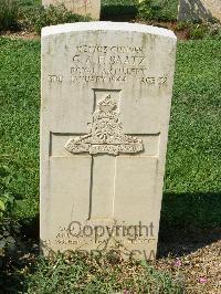 Cassino War Cemetery - Baatz, George August Frederick