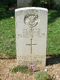 Cassino War Cemetery - Badger, Ronald Basil