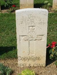 Cassino War Cemetery - Barham, Roger Foster