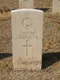 Cassino War Cemetery - Bennett, Jack