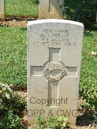 Cassino War Cemetery - Benson, Herbert James