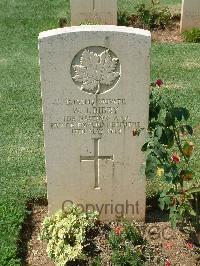 Cassino War Cemetery - Bibby, Wilfred James