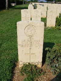 Cassino War Cemetery - Blackham, Charles Hubert