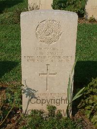 Cassino War Cemetery - Booth, Eric William