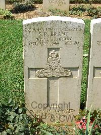 Cassino War Cemetery - Brant, Stephen Robert