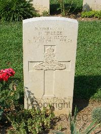 Cassino War Cemetery - Breeze, Nicholas