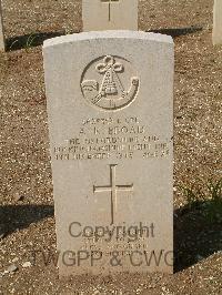 Cassino War Cemetery - Broad, Arthur Kent