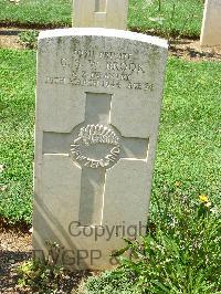 Cassino War Cemetery - Brook, Geoffrey Stephen William