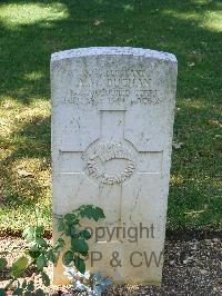 Cassino War Cemetery - Buchan, Alan William