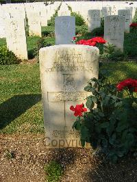 Cassino War Cemetery - Burgess, James Austin