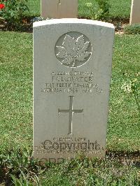 Cassino War Cemetery - Clowater, James