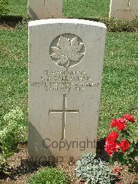 Cassino War Cemetery - Callaghan, Victor Joseph