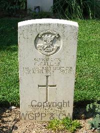 Cassino War Cemetery - Callar, Cecil