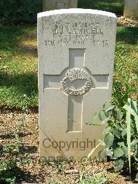 Cassino War Cemetery - Campbell, Malcolm John