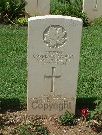 Cassino War Cemetery - Cannon, Lawrence