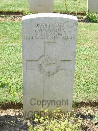 Cassino War Cemetery - Carson, John Andrew