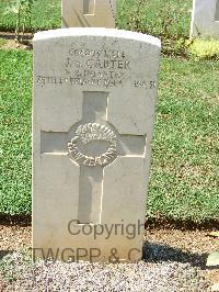 Cassino War Cemetery - Carter, James Stuart