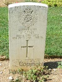 Cassino War Cemetery - Casey, Peter